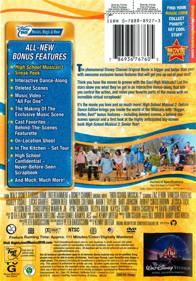 Disc Title Back Cover