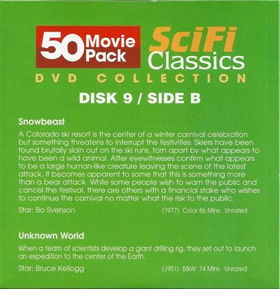 Disc Title Front Cover