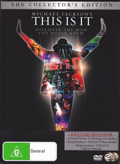 Michael Jackson's This Is It - Blu-ray - 9317731075889 - Australia