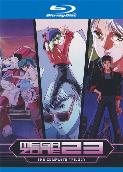 Megazone 23: The Complete Trilogy - Blu-ray - 737187018084
