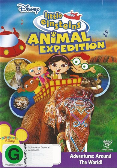 Little Einsteins - Animal Expeditions - DVD - 9398520990033