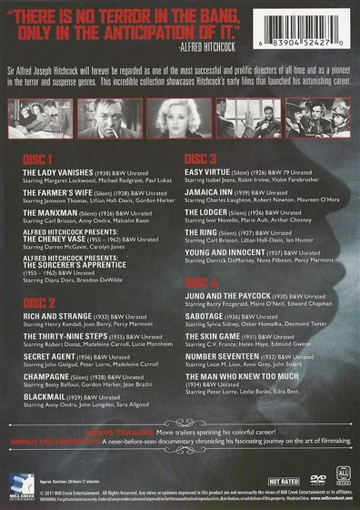 Disc Title Back Cover