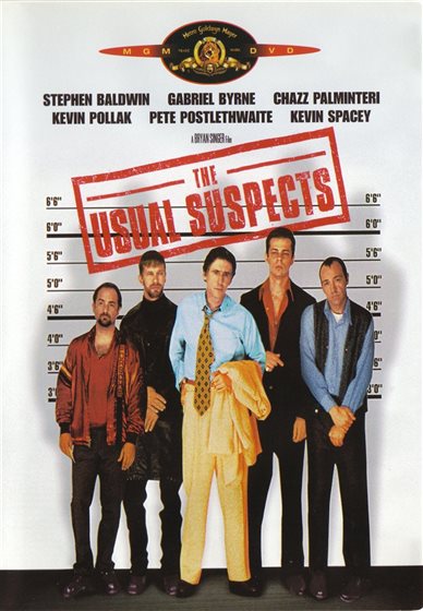 The Usual Suspects - DVD - 0027616780126 - United Kingdom - 12/7