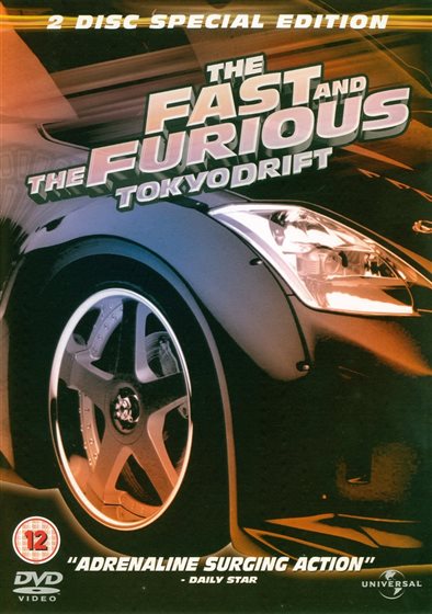 The Fast and the Furious: Tokyo Drift - DVD - 5050582957785