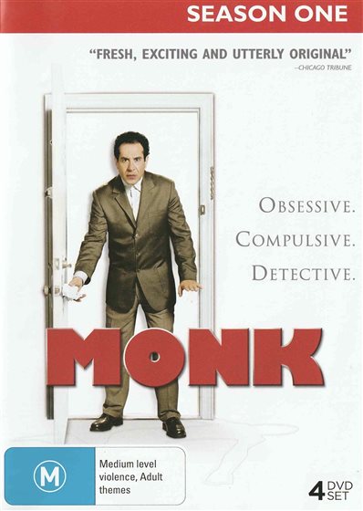 Monk: Season One - DVD - 5021456212149 - Australia - My Movies