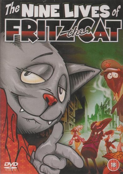 The Nine Lives Of Fritz The Cat - DVD - 5027035002569 - United