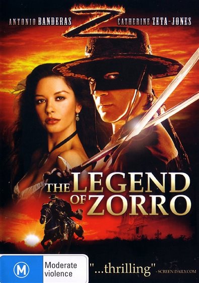 The Legend of Zorro - DVD - 9398710453997 - Australia - 6/14/2006