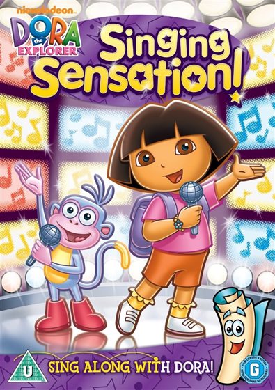 Dora the Explorer: Singing Sensation - DVD - 5014437154835