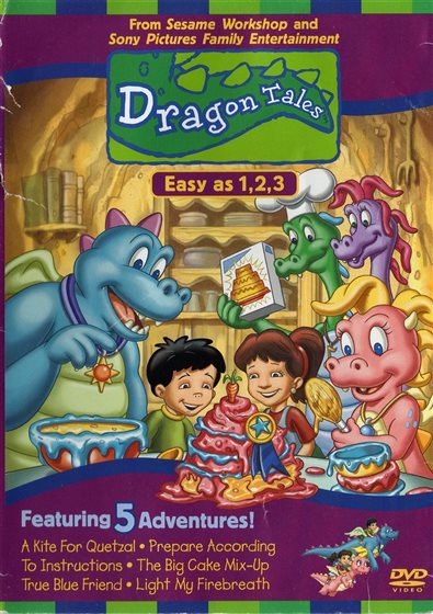 Dragon Tales - Easy as 1,2,3 - DVD - 043396096752 - United States