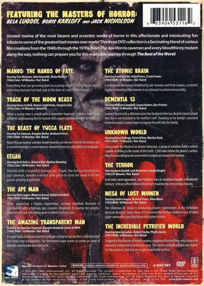 Disc Title Back Cover