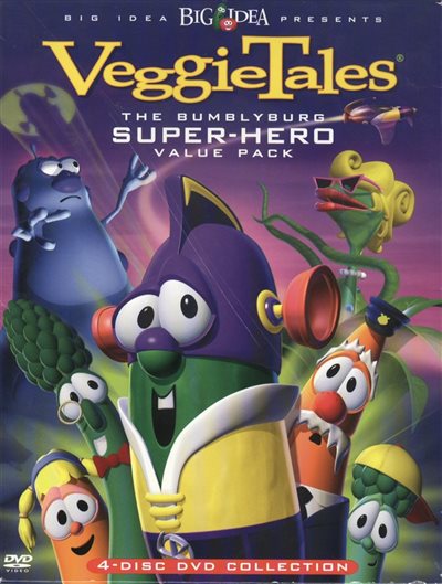 VeggieTales - The Bumblyburg Superhero Value 4-Pack - DVD