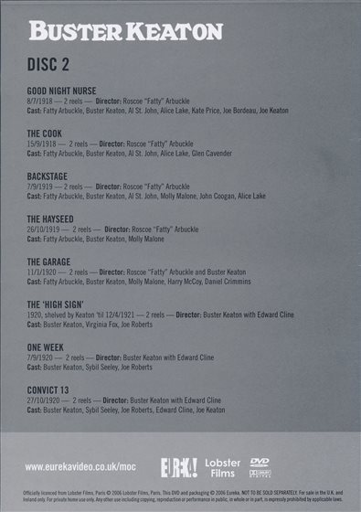 Disc Title Back Cover