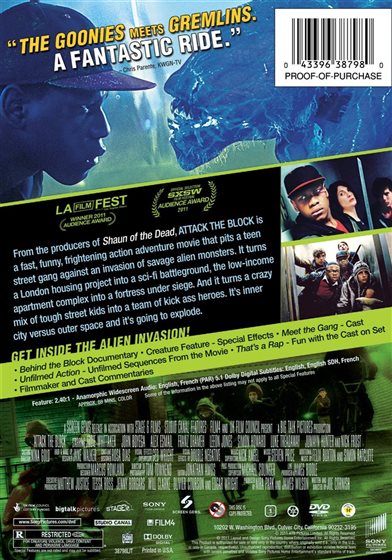 Disc Title Back Cover