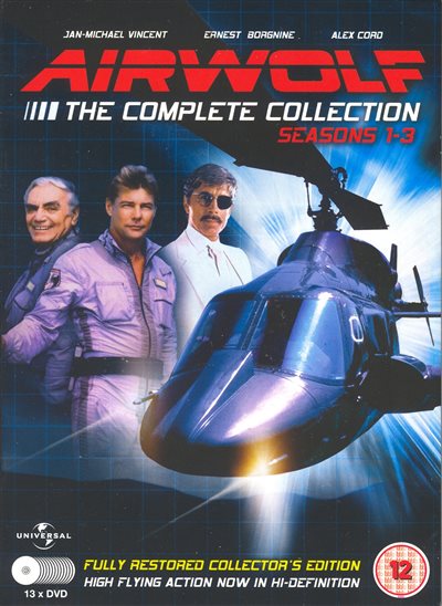 Airwolf The Complete Collection Seasons 1-3 - DVD - 5030697026750