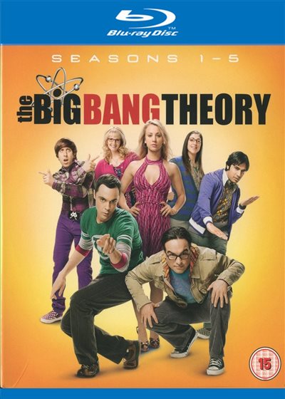 The Big Bang Theory: Seasons 1-5 - DVD - 5051892081740 - United