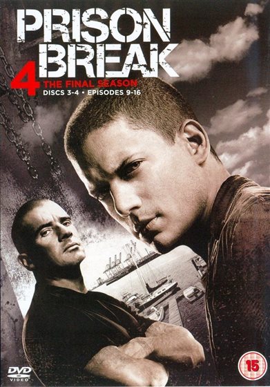 Prison Break Season 4 Episodes 9-16 - DVD - - United Kingdom - 7/6