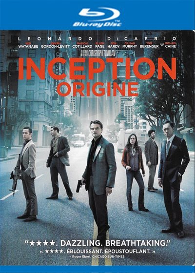 Inception [Origine] - Blu-ray - 883929159703 - Canada - 12/7/2010