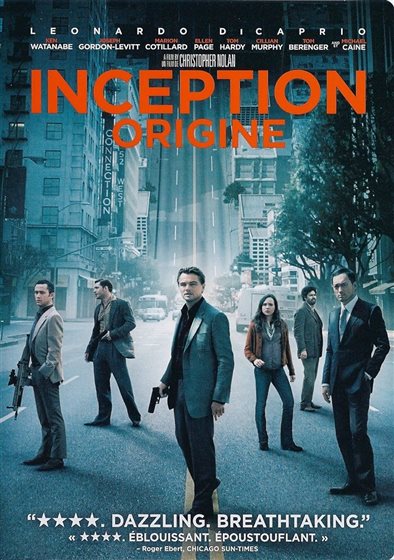 Inception [Origine] - Blu-ray - 883929159703 - Canada - 12/7/2010