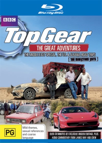 Top Gear The Great Adventures - Blu-ray - 9397810216389