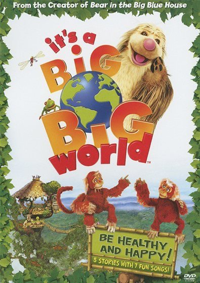 It's a Big Big World: Be Healthy and Happy! - DVD - 043396235588