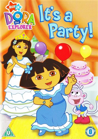 Dora The Explorer - It's A Party - DVD - 5014437931535 - United