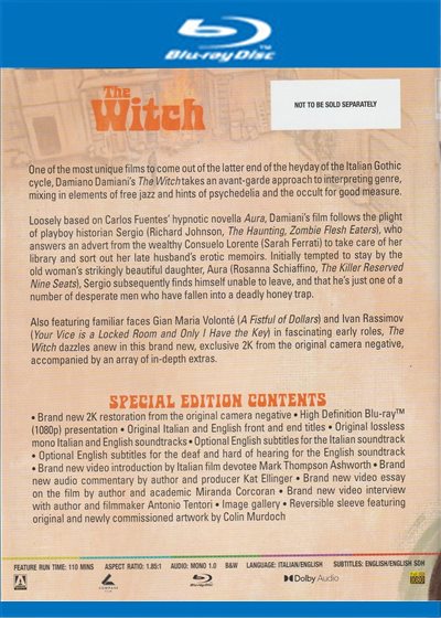 Disc Title Back Cover