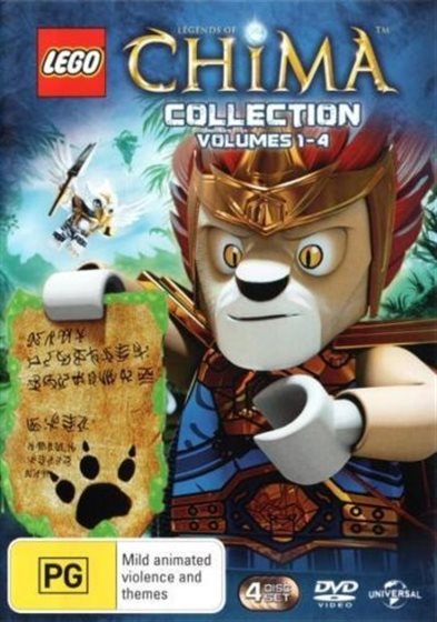 LEGO: Legends of Chima Collection - Volumes 1-4 - DVD