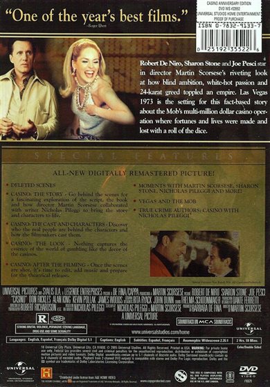 Disc Title Back Cover