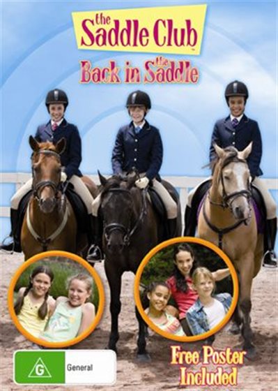 The Saddle Club: Back in the Saddle - DVD - 5021456169184