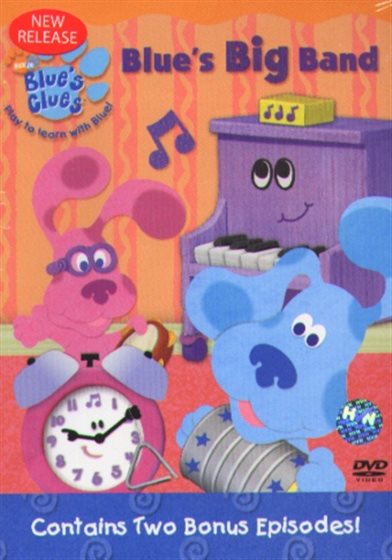 Blue's Clues: Blue's Big Band - DVD - 097368753723 - United States