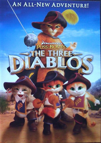 Puss in Boots: The Three Diablos - DVD - 097361462042 - United