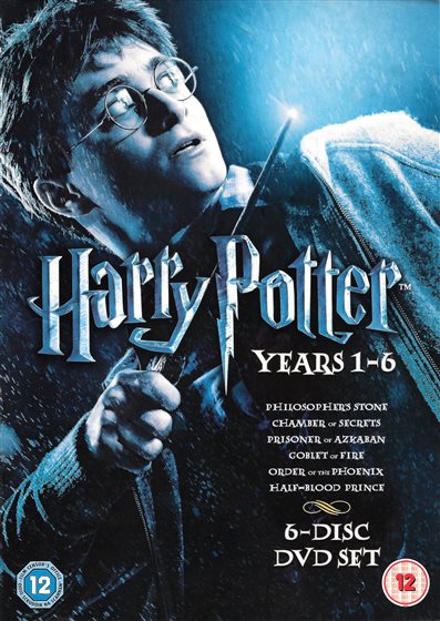 Harry Potter: Complete Box Set Years 1 - 6 - DVD - 5051892010368