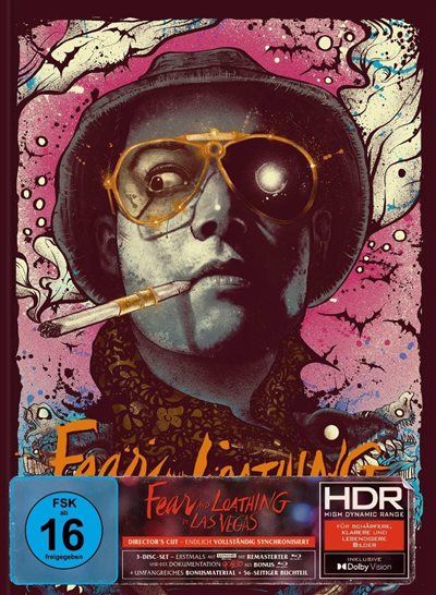 Fear and loathing in Las Vegas Mediabook Cover C - 4K Ultra HD