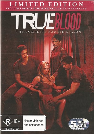 True Blood: The Complete Fourth Season - DVD - 9325336160275