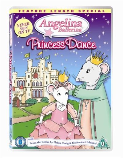 Angelina Ballerina - Princess Dance - DVD - 5034217410050 - United