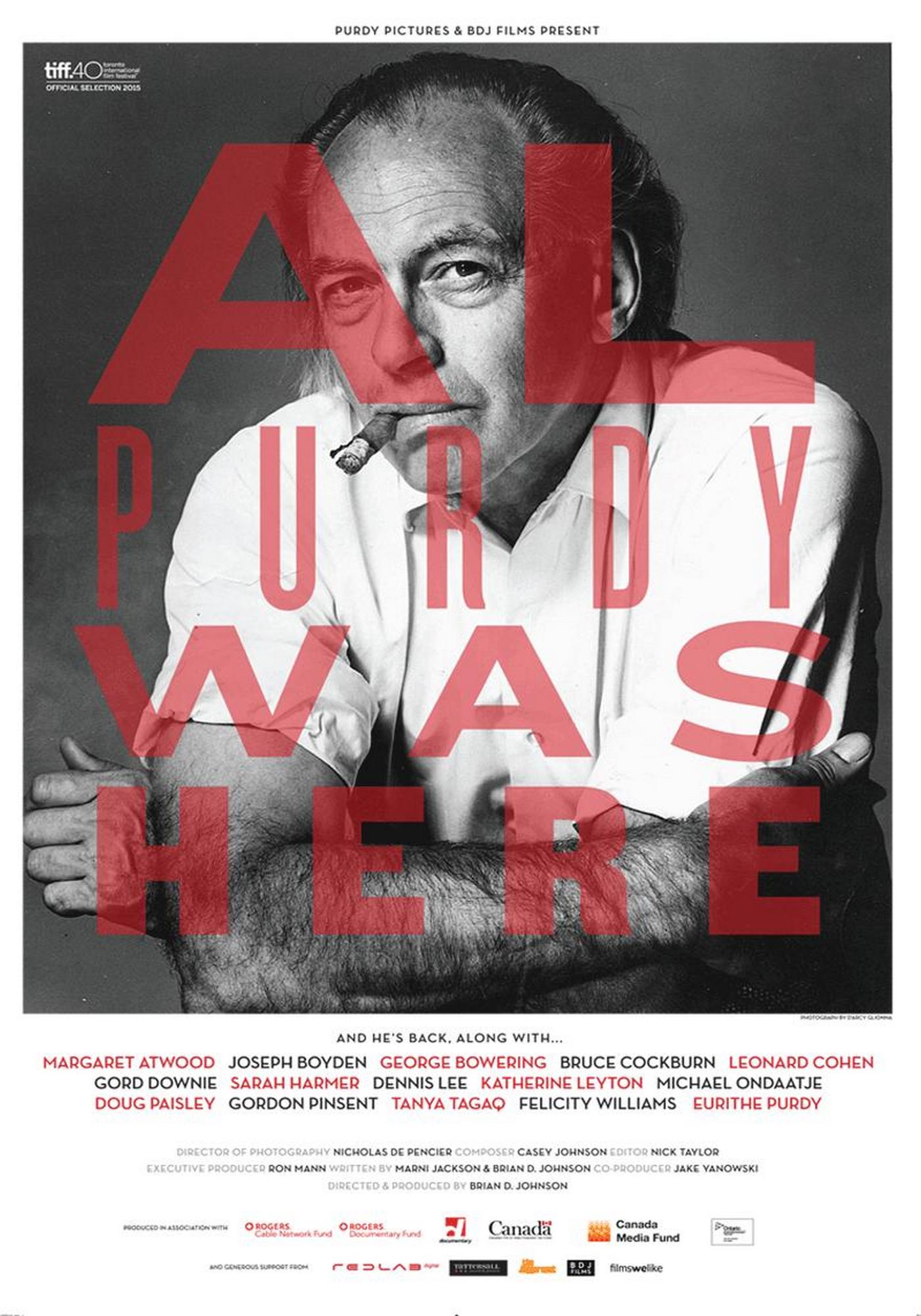 Al Purdy Was Here - (2015) - My Movies - The Movie & TV Network - My ...