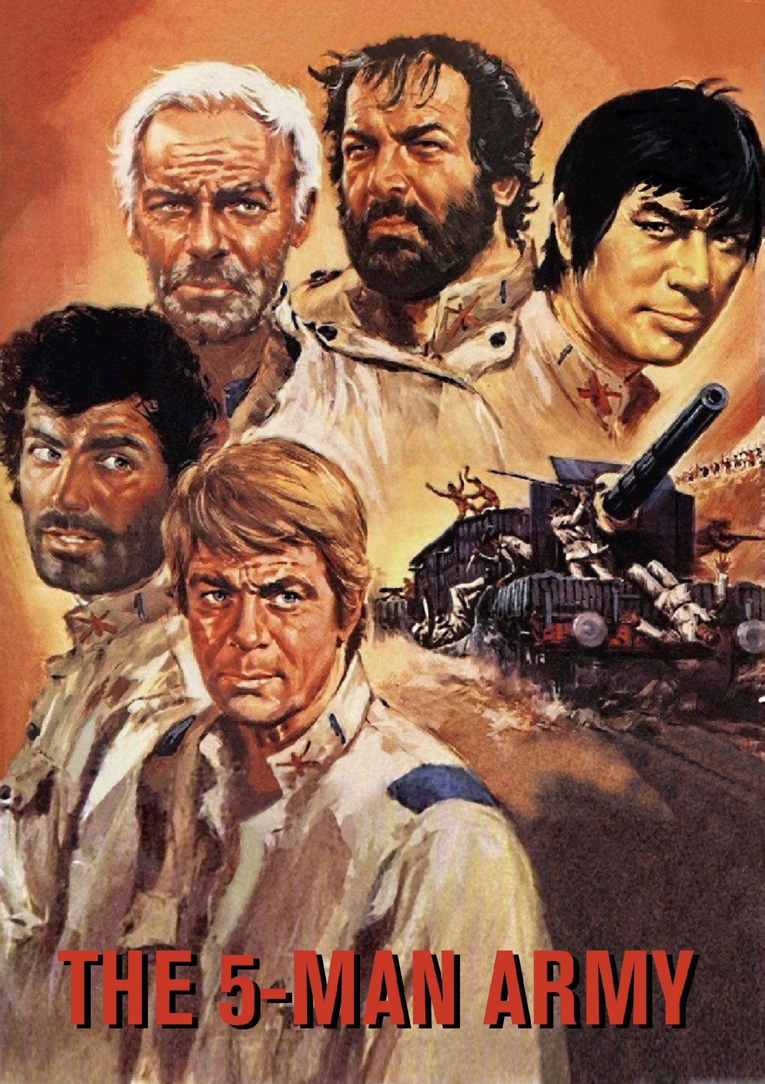 The 5-Man Army 五人の軍隊 DVD The Five Man Army - (1969) - My Movies - The Movie & TV Network